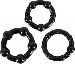 Toyz4lovers Timeless Stud Cock Rings Black