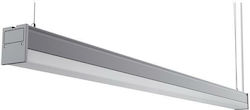 Geyer LED Γραμμικό Φωτιστικό Οροφής 30W Φυσικό Λευκό IP20 με Ρυθμιζόμενη Ένταση Μ120xΒ55xΥ6.3εκ.