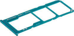 Samsung Υποδοχή Κάρτας Sim Πράσινο Galaxy A30s