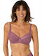 Triumph Bra with Light Padding Underwire Purple