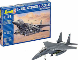 Revell F-15 E Strike Eagle & Bombs Modeling Figure Airplane in Scale 1:144 03972