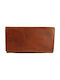 The Chesterfield Brand Large Leather Women's Wallet Tabac Brown