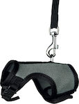Trixie Wheel for Rabbit Soft Harness with Grey Lead for Rodents 25-32cm/1.20m