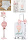 Parisis Up Up & Away Baptism Set with Hot Air Balloon Subject RB403