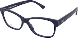 Dior Damen Acetat Brillengestelle Marineblau Dior Damen Acetat Brillengestelle Marineblau