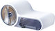 SQ-5262 Wall Mounted Plastic White Paper Holder