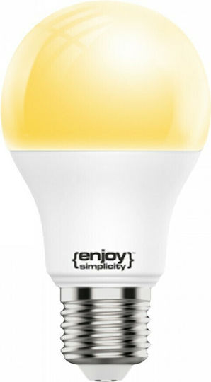 Elvhx Smart LED Bulb 9W for Socket E27 and Shape A60 Warm White 806lm Dimmable