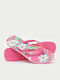 Classic Vintage Frauen Flip Flops in Rosa Farbe