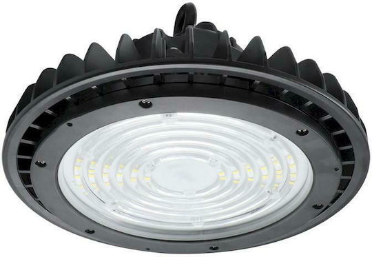 Geyer Commercial Bell Light 60W Cool White 7800lm with Built-in LED Black