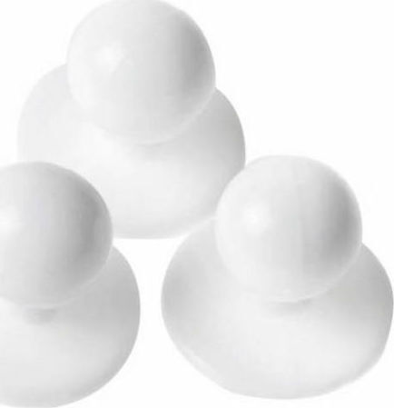 Toma Youniform Schaltfläche Koch White 12Stück