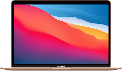 Apple MacBook Air 13.3" (2020) IPS Retina Display (M1/8GB/256GB SSD) Gold (US Keyboard)