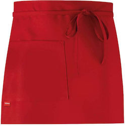 Toma Youniform Ποδιά Kellner Taille Dakota Rot