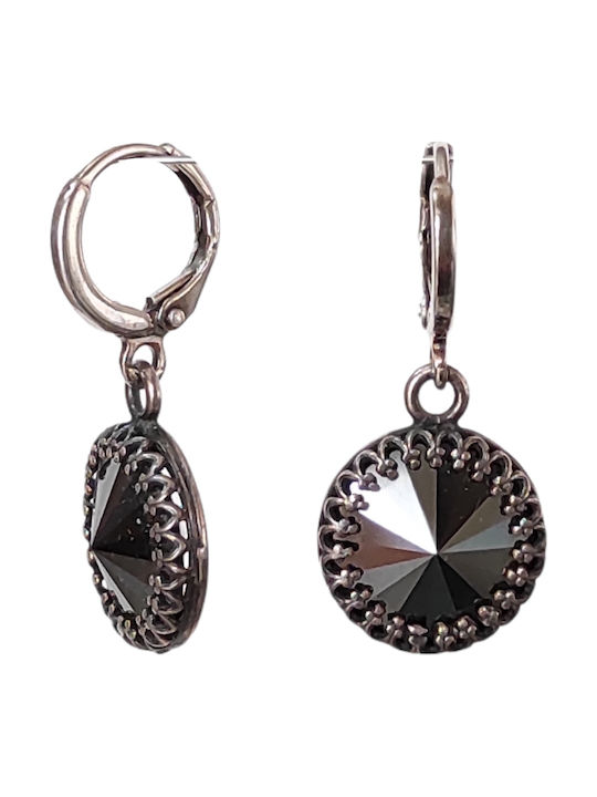 Earrings with swarovski crystal