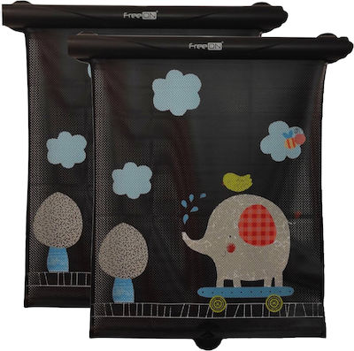 FreeOn Parasolare Laterale Auto 50x41cm 2buc