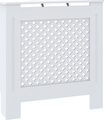 vidaXL Radiatorabdeckung Weiß 78x19x81.5cm 325567 1Stück