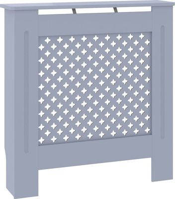 vidaXL Gray Radiator Cover 78x19x81.5cm 325569