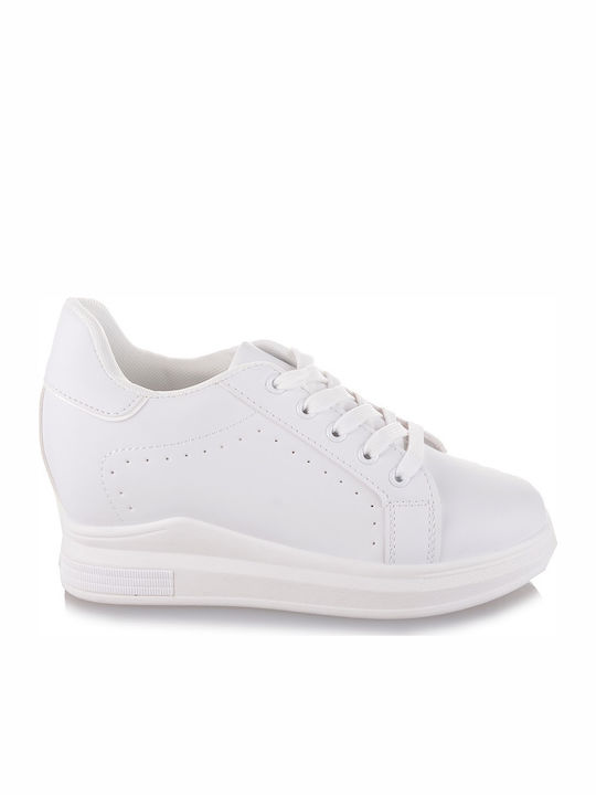 Famous Shoes BY0368 Damen Sneakers Weiß BY0368-WHITE