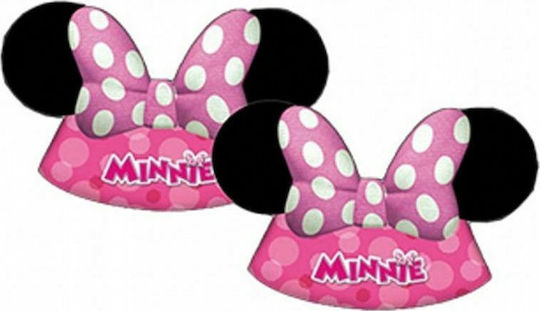Procos Minnie Party Hats Καπέλα Minnie Happy Helpers 6 Τμχ. 6pcs