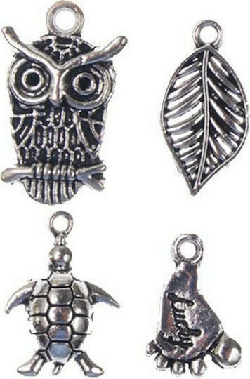 Next Jewelry Creation Set Μεταλλικό Κρεμαστό Μοτίφ για Κόσμημα Σετ 3τμχ
