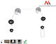 Maclean Energy MC-557 Wall Mounted TV Mount with Extension Arm up to 70" and 50kg