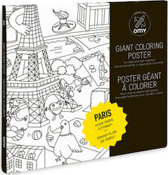 Omy Painting Giant Poster Paris