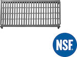 Shelf Perforated Plastic NSF shelf suitable for food freezing 1220M x 530B mm SET OF 4 PIECES c372539