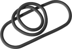 Perfect Fit Brand Slim Wrap Ring 23cm Ring Cock Silicone Black