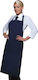 Karlowsky Ποδιά Σερβιτόρου Ολόσωμη LS 34 Navy Blue
