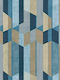 Wallpaper Materika Vinyl Blue L1005xW53cm Washable