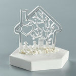 Nuova Vita Wedding Favor Pebble Silver