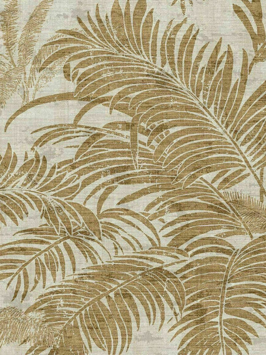 Wallpaper Vinyl Brown L1005xW53cm Washable