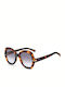 Missoni Women's Sunglasses with Brown Tartaruga Plastic Frame and Purple Lens MIS 0048/S 05L/GB