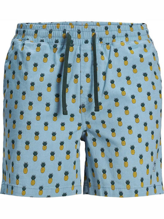 Jack & Jones Sportliche Herrenshorts Aqua