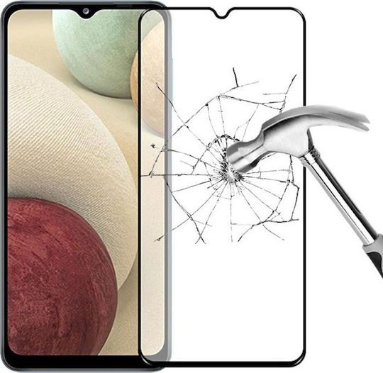 9D Adeziv complet Full Face Tempered Glass (Galaxy A12)