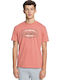 Quiksilver Herren T-Shirt Kurzarm Rosa