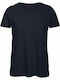 B&C TW043 Women's Short Sleeve Promotional T-Shirt Navy Blue