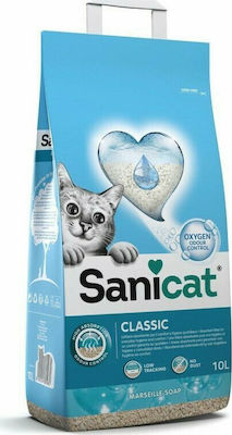 Sanicat Classic Katzenstreu mit Duftstoff Marseiller Seife 10Es