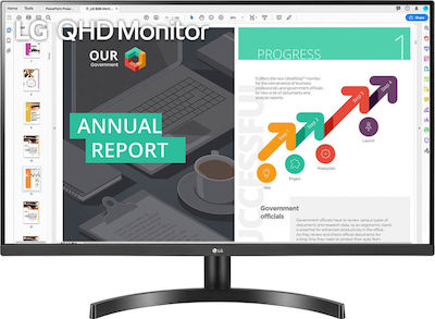 LG 32QN600-B IPS HDR Monitor 32" QHD 2560x1440 με Χρόνο Απόκρισης 5ms GTG
