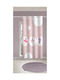 Saint Clair Perdea pentru Copii Ballerinas cu Capsatoare Roz 1752030121002 160x240buc
