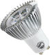 GloboStar Λάμπα LED 3W 160mm για Ντουί GU10 και Σχήμα MR16 Ψυχρό Λευκό 300lm