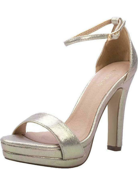 Menbur Sandals Gold