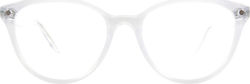 Snob Milano Chicca Rame Ochelari Acetat Transpa...