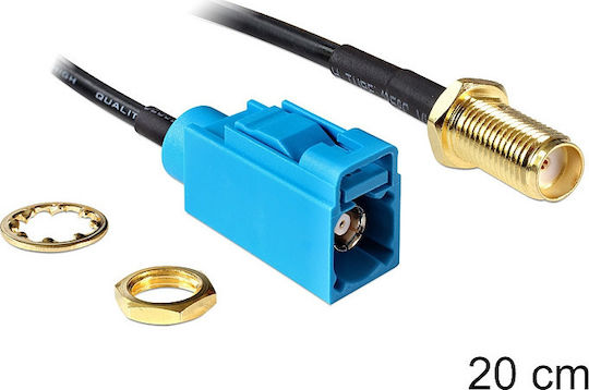 DeLock Cable SMA female - SMA female 0.20m (88583) 1pcs