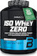 Biotech USA Iso Whey Zero With Glutamine & BCAAs Proteină din Zer Fără Gluten & Lactoză cu Aromă de Biscuit negru 2.27kg