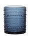 HFA Drops Whiskey Glass from Glass in Blue Colour 275ml
