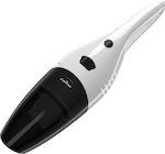 Carsun C-16521 Wireless Car Handheld Vacuum Dry Vacuuming / Liquids with Power 120W & Car Socket Cable 12V White