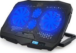 S-18 Cooling Pad με 4 Ανεμιστήρες και Φωτισμό S-18 Cooling Pad με 4 Ανεμιστήρες και Φωτισμό