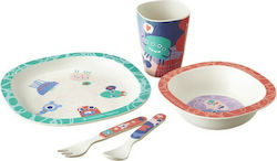 Tommee Tippee Baby & Kids Feeding Set from Bamboo 5 Pieces