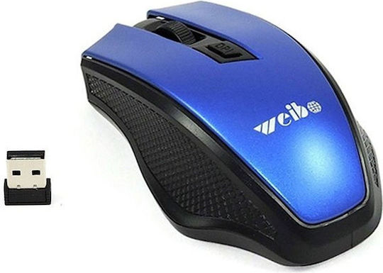 Weibo RF-2812 Wireless Mouse Blue