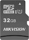 Hikvision microSDHC 32GB U1 UHS-I